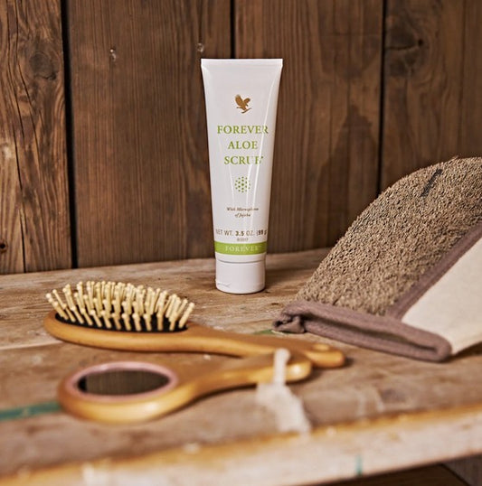 Aloe Scrub , Aloe vera , Forever , masques et gommages, vente de produit en ligne , vannes , Morbihan , 56
