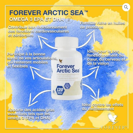 Bienfaits , Artic Sea , Forever , compléments alimentaires , vente de produit en ligne , vannes , Morbihan , 56