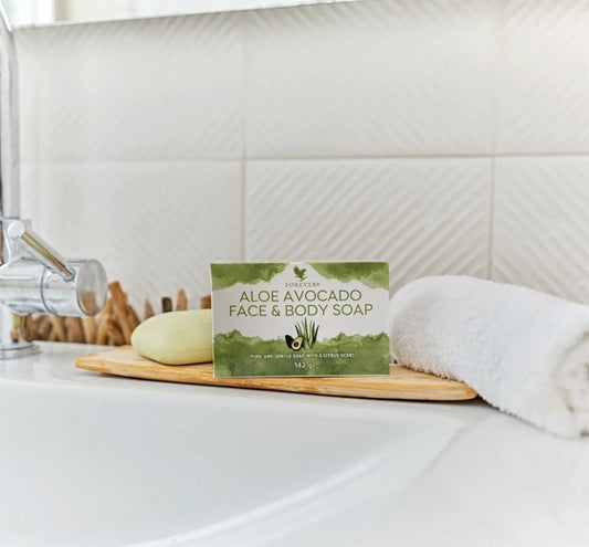Savon Corps et Visage à l'Aloe et à l'Avocat