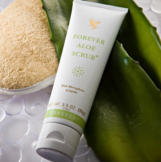 Aloe Scrub , Aloe vera , Forever , masques et gommages, vente de produit en ligne , vannes , Morbihan , 56