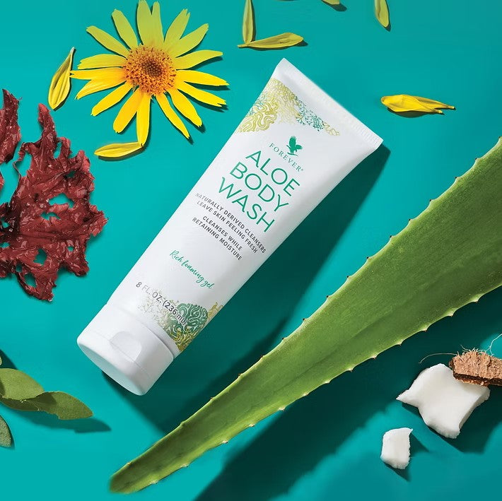 Aloe body wash , Aloe vera , Forever , lotion et cremes , vente de produit en ligne , vannes , morbihan , 56