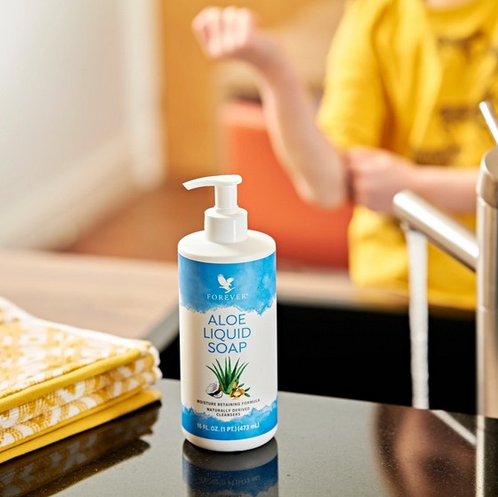 Aloe liquide soap, Aloe vera , Forever , savon visage et corps et cheveux liquide , vente de produit en ligne , vannes , morbihan , 56