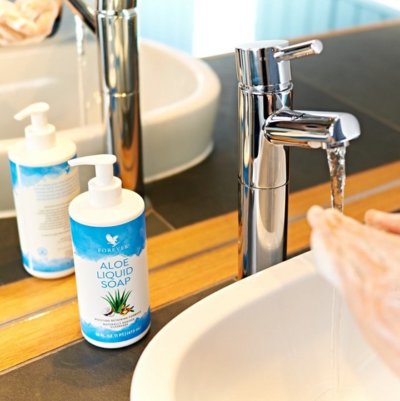 Aloe liquide soap, Aloe vera , Forever , savon visage et corps et cheveux liquide , vente de produit en ligne , vannes , morbihan , 56