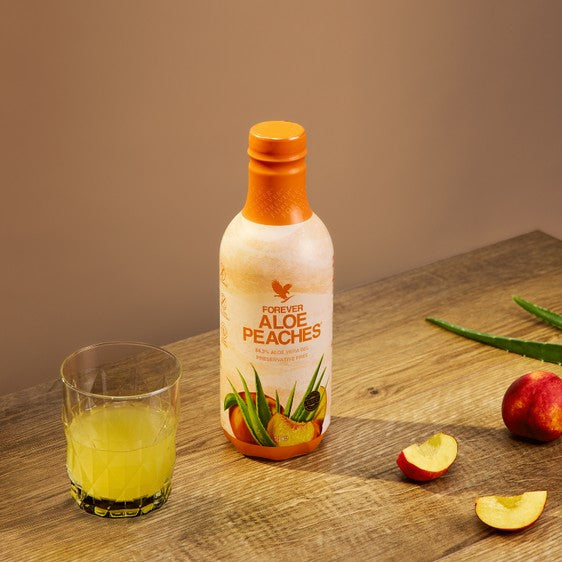 Aloe peaches , aloe pêche , Aloe vera , Forever , jus aloe véra , complément alimentaire , vente de produit en ligne , vannes , Morbihan , 56