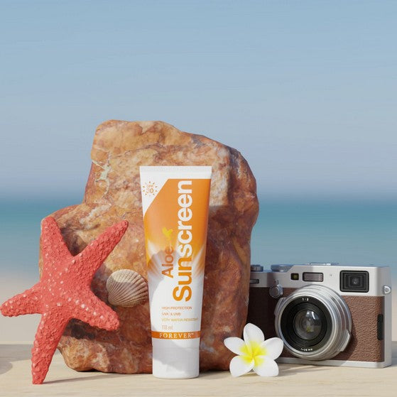 Aloe sunscreen , Aloe vera - Forever , protection solaire , vente de produit en ligne , vannes , Morbihan , 56