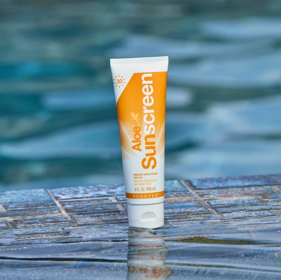 Aloe sunscreen , Aloe vera , Forever , protection solaire , vente de produit en ligne , vannes , Morbihan , 56