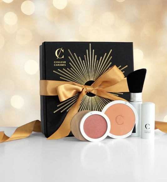 Coffret teint , Noël , Couleur Caramel , Maquillage , vente de produit en ligne , Vannes , Morbihan , 56
