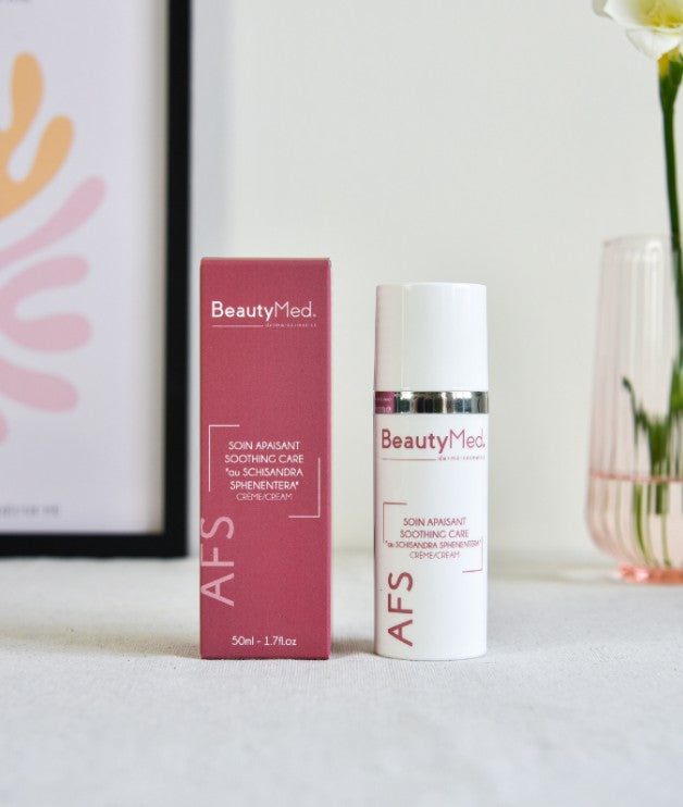 Crème Apaisante au Schisandra Sphenanthera , AFS , BeautyMed , lotions et crèmes , vente de produit en ligne , vannes , Morbihan , 56