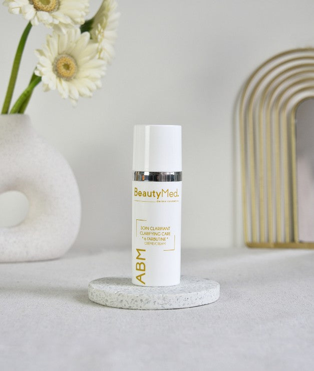 Crème Clarifiante à l’Arbutine , ABM , BeautyMed , lotions et crèmes , vente de produit en ligne , vannes , Morbihan , 56