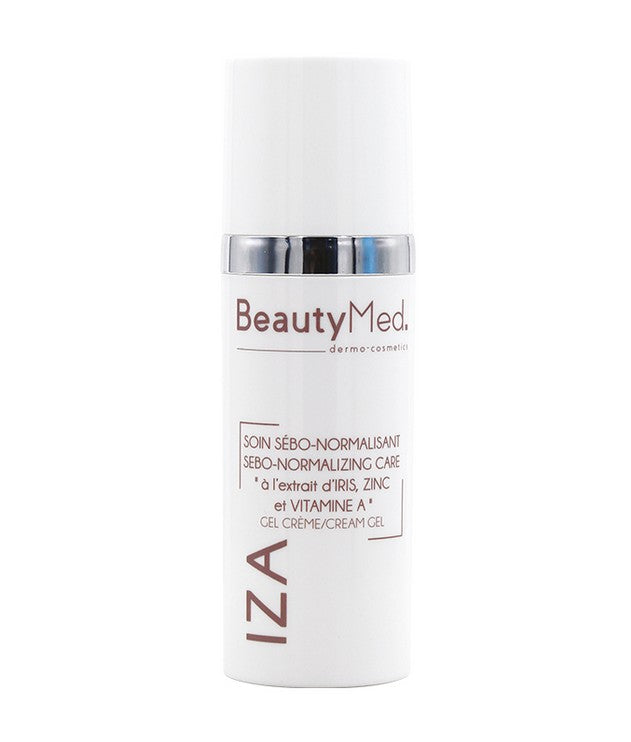 Crème Sébo-normalisant "à l’extrait d’Iris, Zinc et Vitamine A", BeautyMed , lotions et crèmes , vente de produit en ligne , vannes , Morbihan , 56