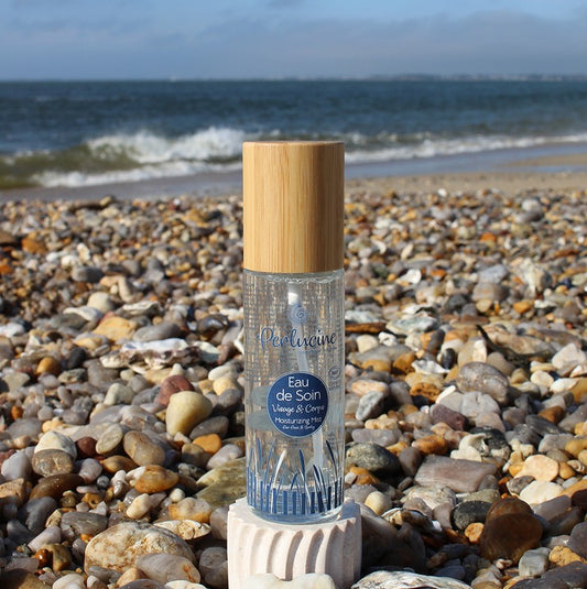 Eau de soin , Visage et Corps , Perlucine , lotions et crèmes , vente de produit en ligne , vannes , Morbihan , 56