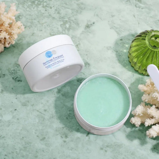 Gommage Energisant aux Cristaux Marins et Coquilles d'huitres , ThalaSpa , Masques et gommages , vente de produit en ligne , vannes , Morbihan , 56