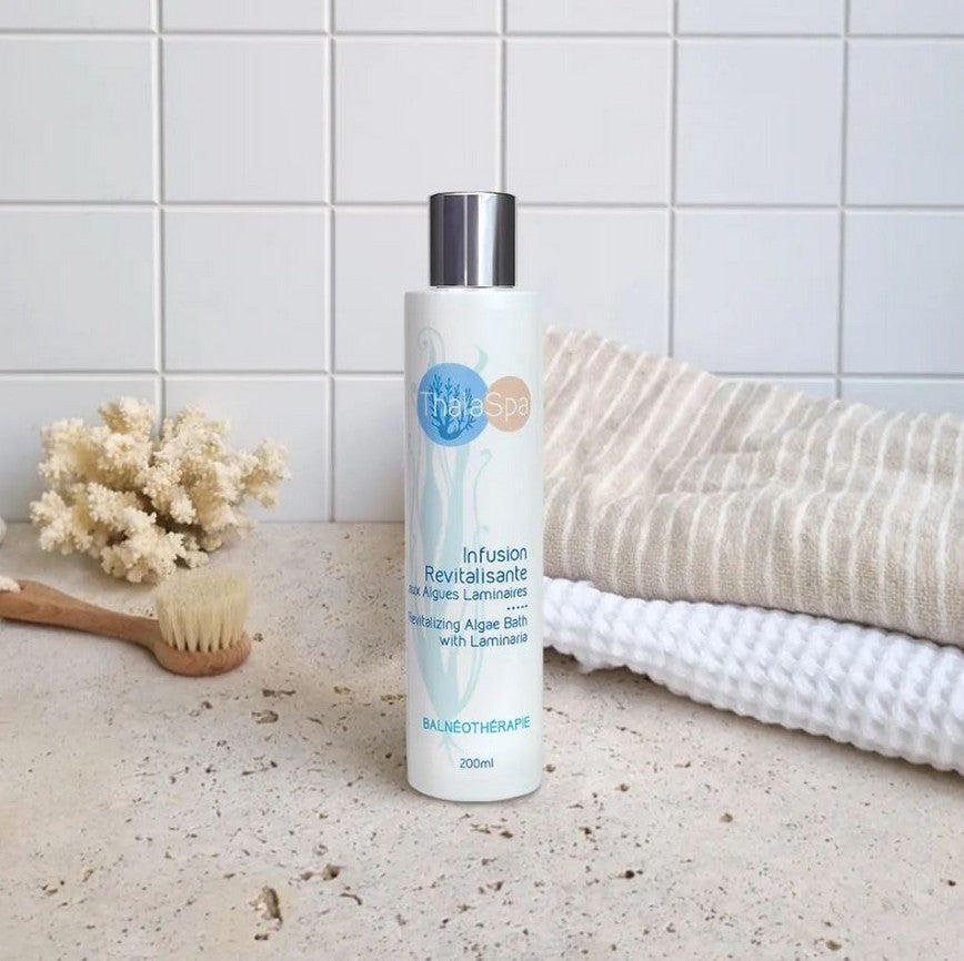Infusion Revitalisante aux Algues Laminaires , ThalaSpa , infusion pour bain , vente de produit en ligne , vannes , Morbihan , 56