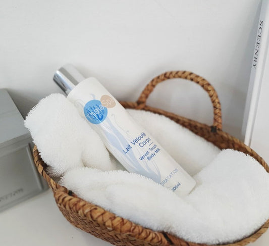 Lait Velouté corps , ThalaSpa , lotions et crèmes , vente de produit en ligne , vannes , Morbihan , 56