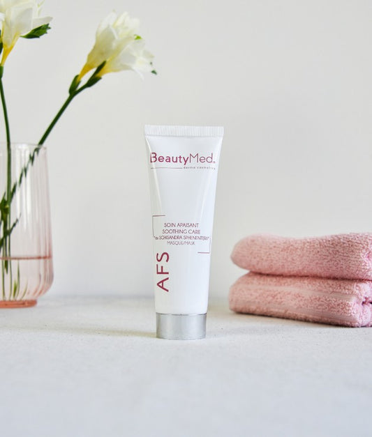Masque Apaisant au Schisandra Sphenanthera , AFS , BeautyMed , masques et gommages , vente de produit en ligne , vannes , Morbihan , 56