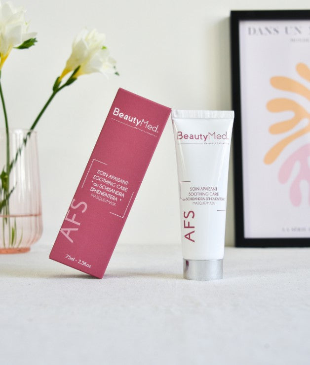Masque Apaisant au Schisandra Sphenanthera , AFS , BeautyMed , masques et gommages , vente de produit en ligne , vannes , Morbihan , 56