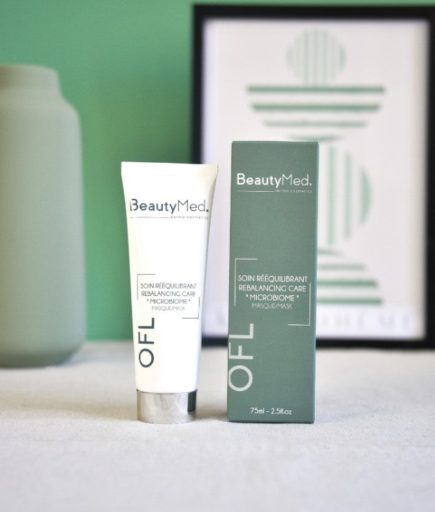 Masque rééquilibrant Microbiome , OFL , BeautyMed , masques et gommages , vente de produit en ligne , vannes , Morbihan , 56
