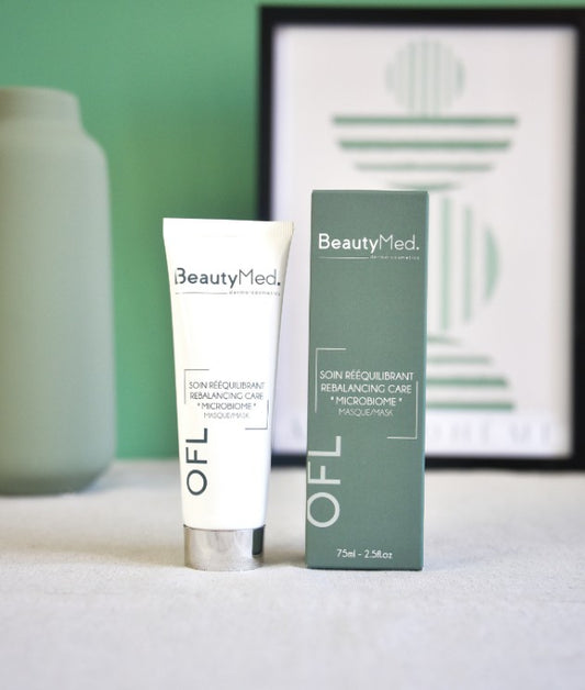 Masque rééquilibrant Microbiome , OFL , BeautyMed , masques et gommages , vente de produit en ligne , vannes , Morbihan , 56
