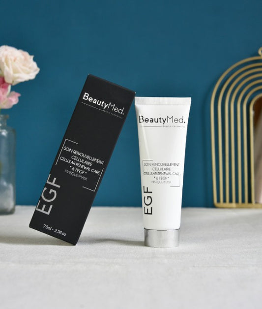 Masque renouvellement cellulaire à l'EGF , BeautyMed , masques et gommages , vente de produit en ligne , vannes , Morbihan , 56
