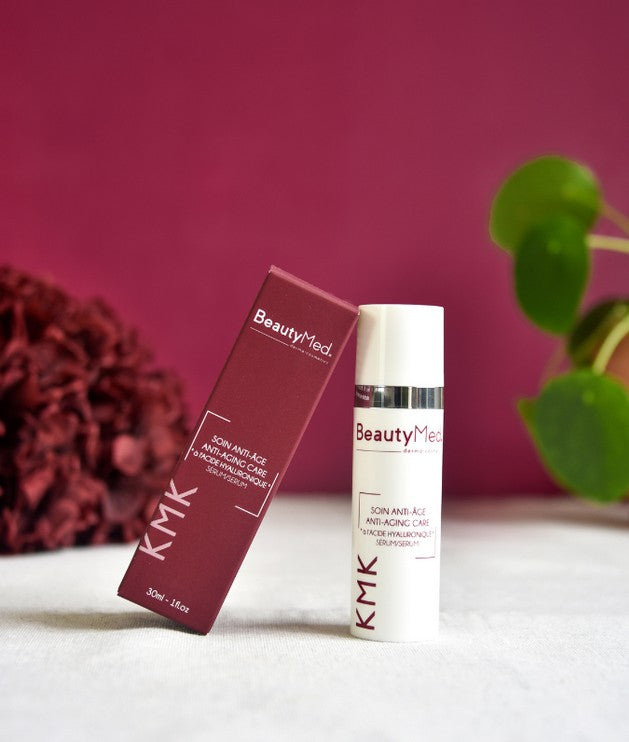 Sérum anti-âge à l'Acide Hyaluronique , KMK , BeautyMed , sérum visage , vente de produit en ligne , vannes , Morbihan , 56