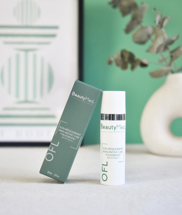 Sérum rééquilibrant Microbiome , OFL , BeautyMed , sérum visage , vente de produit en ligne , vannes , Morbihan , 56