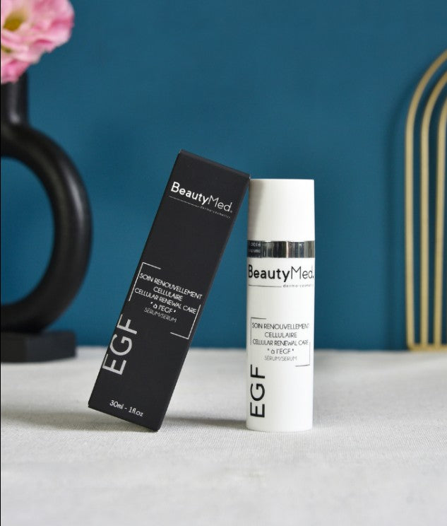 Sérum renouvellement cellulaire à l'EGF , EGF , BeautyMed , serum visage , vente de produit en ligne , vannes , Morbihan , 56