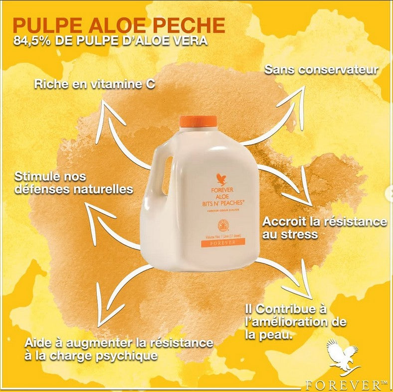 Forever Aloe Pêche
